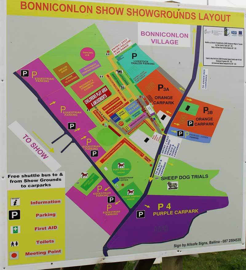 You are here at Bonniconlon 61st Agricultural Show and Gymkhana Photo: © Michael Donnelly
