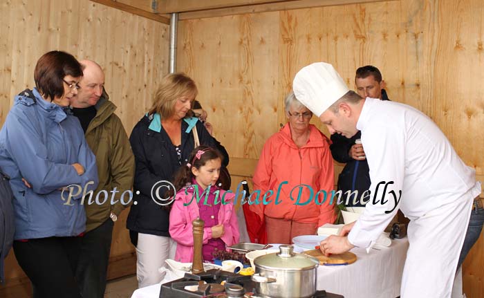 Celebrity Chef in action at Bonniconlon 61st Agricultural Show and Gymkhana. Photo: © Michael Donnelly