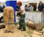 Wood sculpture at Bonniconlon 61st Agricultural Show and Gymkhana