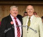 John O'Hara, National President of the Irish Shows Association for 2010.
and chairman Bonniconlon Show pictured with Mayoman of the Year Joe Kennedy who performed the official opening of Bonniconlon 61st Agricultural Show and Gymkhana. Photo: © Michael Donnelly
