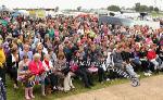 A section of the crowd watch the final of the "Rose of Bonniconlon" at Bonniconlon 61st Agricultural Show and Gymkhana. Photo: © Michael Donnelly