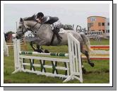 Neil Molloy on Silver Ranger at Claremorris Show Jumping section of Claremorris Agricultural Show. Photo:  Michael Donnelly