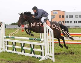 Liam Coen riding to win on Lady Valentine at the Claremorris Show. Click photo for more show jumping action and winners from Michael Donnelly.