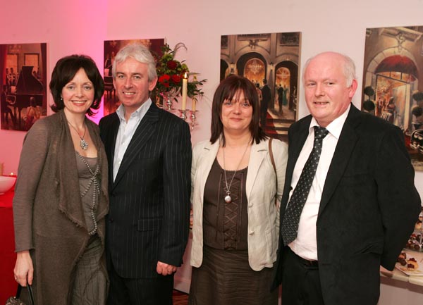 Annette and Barry Keenan Tarmonbarry Co Roscommon and Sheila and Joe Kelly, Ballina pictured at the official opening of Days Hotel "The Harlequin", Castlebar. Photo:  Michael Donnelly