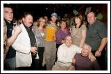 Group enjoying their last drink in the Humbert Inn, Castlebar on 3rd Sept 2006, note time on clock. Photo:  Michael Donnelly