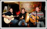 Group enjoying their last performance in the Humbert Inn, Castlebar on Sunday Night last,  as the Humbert closed it doors for the last time. Photo:  Michael Donnelly