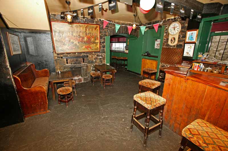 Interior of the Humbert Inn, Castlebar