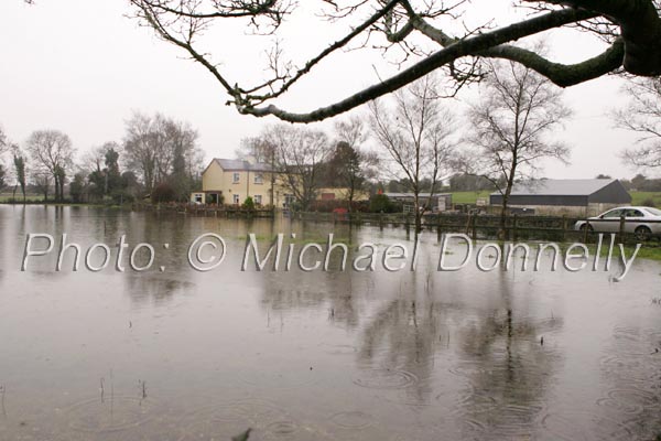 Connollys of Bushfield Hollymount surrounded by water