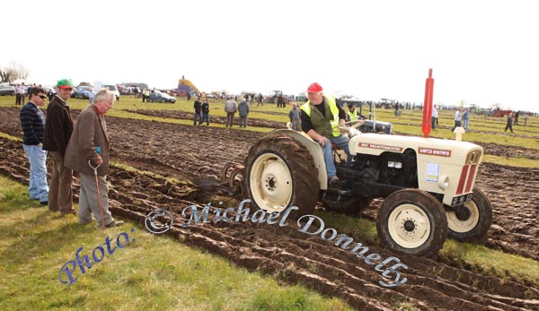 Tom Prendergast, Balllyglass Heritage Club in action at the 2009 Mayo County Ploughing Championships at Claremorris. Photo:  Michael Donnelly