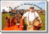 Terry Maughan, Ballyhaunis with a selection  of his copper utensils at the 2009 Mayo County Ploughing Championships at Claremorris. Photo:  Michael Donnelly