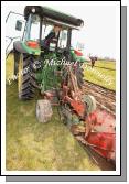 Cynthia Geelan, Longford in action at the 2009 Mayo County Ploughing Championships at Claremorris with her John Deere Tractor. Photo:  Michael Donnelly