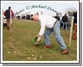 Cllr Michael Kilcoyne Castlebar in action at the 2009 Mayo County Ploughing Championships at Claremorris  picking up votes (sorry, I meant Potatoes). Photo:  Michael Donnelly