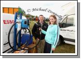 Tommy Joe and Michelle Burke of Burke West, Tulsk, pictured with the Diesel Pump filtering system at the 2009 Mayo County Ploughing Championships at Claremorris. Photo:  Michael Donnelly