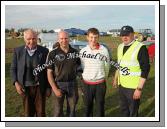 3 Generations of the Sheridan family took part in the 2009 Mayo County Ploughing Championships at Claremorris from left Paddy Sheridan, Tullyduff Kilmaine his son Gerry Sheridan and his grandson Geoffrey Sheridan pictured with John Joe Hughes Kilmaine, Committee. Photo:  Michael Donnelly