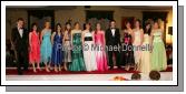 Pictured on the Catwalk at the Castlebar Mitchels Ladies Football Club Fashion Show in the Failte Suite, Welcome Inn Hotel, Castlebar, from left: Christopher Rowland, Caroline Ormsby, Lisa McManamon, Agnes Hoban, Alana Heneghan,  Claire Ryder, Aoife Healy, Rachel O'Malley Stephen Duffy, Orla Conlon, Leanne McManamon,  Louise Lydon and Olivia Tolster. Photo:  Michael Donnelly