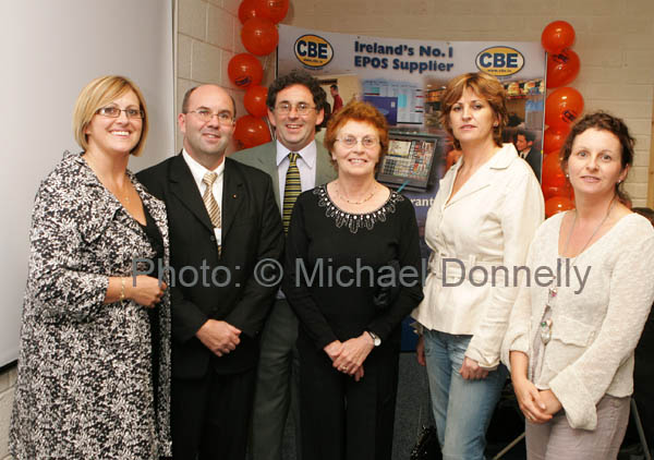 The Keena's from Kilconly, at the official opening of CBE's new Head Office and Research and Development Centre, Claremorris, from left: Deirdre, Sean, Group Director CBE; Padraic, Kathleen  Ann and Breda Keena. Photo:  Michael Donnelly 