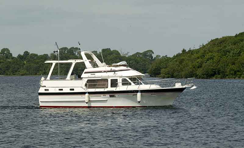 Cruising on beautiful Lough Derg