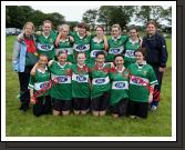 Castlebar Girls U-15 Rounders team at the HSE Community Games National Finals in Mosney, Photo:  Michael Donnelly
