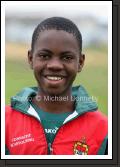 Noe Baba starred for the Castlebar U-12 soccer team at the HSE Community Games National Finals in Mosney. Photo:  Michael Donnelly