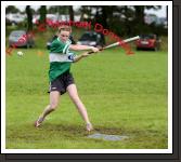 Sally Maughan has a near miss with this sliothar at the Castlebar Girls U-15 rounders at the HSE Community Games National Finals in Mosney. Photo:  Michael Donnelly
