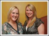 Helen Cawley, Belmullet/Castlebar, and Leona Clarke, Ballysadare, Sligo pictured at "Beautiful South" in the tf Royal Theatre, Castlebar. Photo:  Michael Donnelly