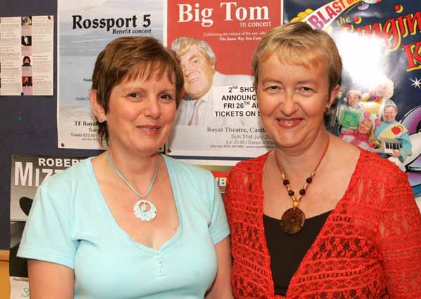 Denise Frazer Hillsboro Co Down and Jennifer Crawford Fintona Co Tyrone pictured at Daniel O'Donnell in Concert in the New Royal Theatre Castlebar Co Mayo. Photo: Michael Donnelly.