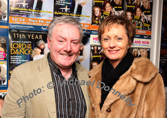 Ken and Kathleen Lavin, Castlerea, pictured at Elaine Paige in the Castlebar Royal Theatre & Events Centre.Photo:  Michael Donnelly