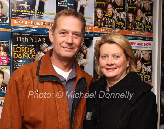 Robert and Mary Lane, Ballina, pictured at Elaine Paige in the Castlebar Royal Theatre & Events Centre.Photo:  Michael Donnelly