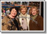 Merci Staunton, Loretto O'Malley and Jan Hogan, Westport, pictured at Elaine Paige in the Castlebar Royal Theatre & Events Centre.Photo:  Michael Donnelly