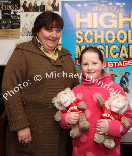 Anita and Rebekah Whelan, Ballyvary, pictured at "High School Musical" in Castlebar Royal Theatre. Photo:  Michael Donnelly