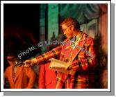 You're Dead .. A scene from Ballinrobe Musical Society production of "Hot Mikado" in Ballinrobe Community School, last Sunday night, the production is staged every night till Saturday 24th February. Photo:  Michael Donnelly