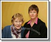 Mary and Deirdre O'Leary Westport, pictured at the Sir James Galway Concert in the TF Royal Theatre, Castlebar. Photo:  Michael Donnelly