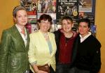 Pictured at Joan Armatrading in Concert in the tf Royal Theatre, Castlebar, from left: Fiona Neary, Castlebar, Dlis Clare, Galway, Nual Ward and Laura Freioli Galway. Photo: Michael Donnelly.
