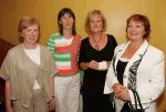 Roscommon ladies pictured at Joan Armatrading in Concert in the tf Royal Theatre, Castlebar, from left:  Helena Blaine, Roscommon, Mary Stack, Kiltoom, Margaret Hynes, Oran, and Geraldine Feeley.  Photo: Michael Donnelly.