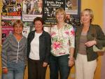 Pictured at Joan Armatrading in Concert in the tf Royal Theatre, Castlebar, from left: Karen Moylett, Sheila Baynes, Beverley Flynn, and Marie Grimes. Photo: Michael Donnelly.