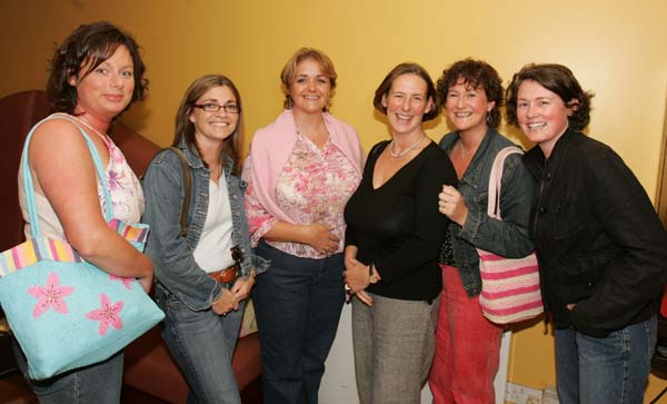 Westport ladies pictured at Joan Armatrading in Concert in the tf Royal Theatre, Castlebar, from left: Aine McBride Canning, Nuala Currid, Liz Browne, Jackie Durcan, Carole Fabby and Maeve Moran. Photo: Michael Donnelly.