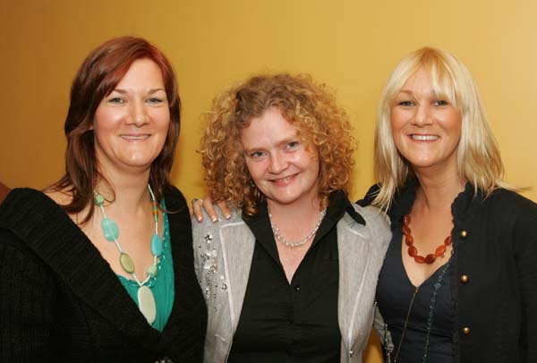 Westport ladies  Karen Reilly  Joanne Keegan and Dee O'Reilly, pictured at Joan Armatrading in Concert in the tf Royal Theatre, Castlebar. Photo: Michael Donnelly.