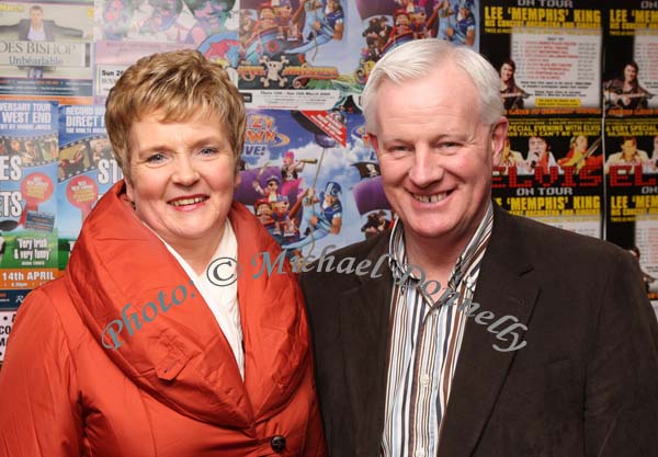 Carmel and Des Cassidy, Charlestown, pictured at the Joe Dolan Reunion Show in the TF Royal Theatre Castlebar. Photo:  Michael Donnelly