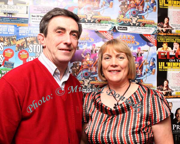 Cecil and Ann Ormsby, Crossmolina, pictured at the Joe Dolan Reunion Show in the TF Royal Theatre Castlebar. Photo:  Michael Donnelly