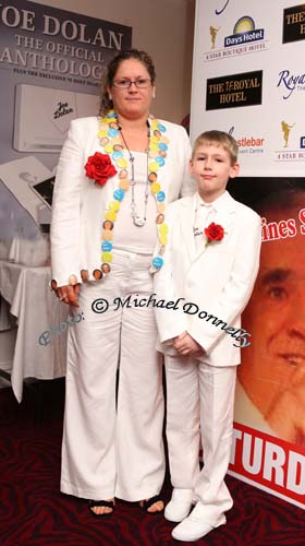 Loyal Joe Dolan fans, Irene and Jacob O'Kane, Coleraine Co Derry pictured at the Joe Dolan Reunion Show in the TF Royal Theatre Castlebar. Photo:  Michael Donnelly