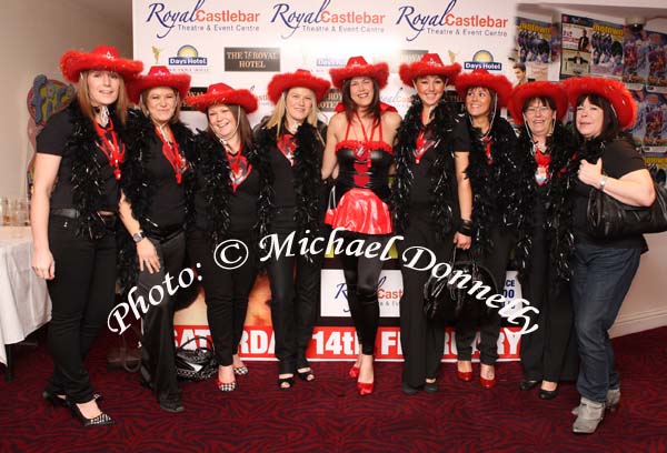 Group of  Ladies having  a"Hen Night" at the Joe Dolan Reunion Show in the TF Royal Theatre Castlebar.Photo:  Michael Donnelly