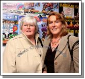 Gina Weafer and Josephine Hennelly, Bohola, pictured at the Joe Dolan Reunion Show in the TF Royal Theatre Castlebar. Photo:  Michael Donnelly