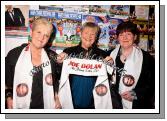 Pictured at the Joe Dolan Reunion Show in the TF Royal Theatre Castlebar, from  left: Eileen Feeney, and Christina Wynne, Sligo and Peg Duffy, Killeshandra Co Cavan. Photo:  Michael Donnelly