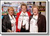Ardent Joe Dolan Fans, who belong to the exclusive club of "Joe Dolan Tie owners", pictured at the Joe Dolan Reunion Show in the TF Royal Theatre Castlebar, from left: Kay Lynch, Dunleer Co Louth, Una Clerkin, Dundalk, and Bridie Masterson, Clones Co Monaghan. Photo:  Michael Donnelly