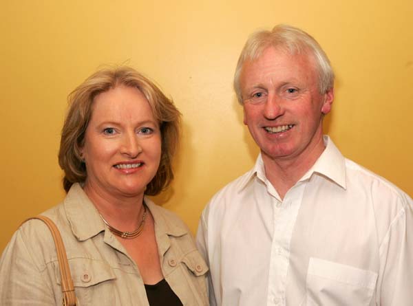 Mary T and Gabriel Gibbons, Louisburgh pictured at Kris Kristofferson in Concert in the New Royal Theatre Castlebar, Photo Michael Donnelly.