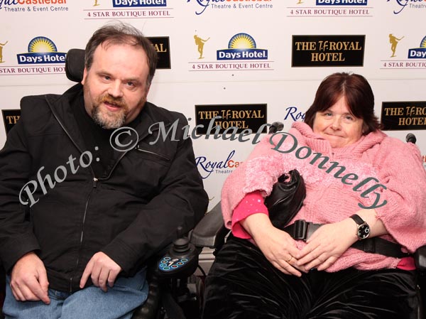 PJ Holian and Imelda Watson pictured at "Here & Now "(The Original 80's acts Live in Concert) in the Castlebar Royal Theatre and Event Centre. Photo:  Michael Donnelly