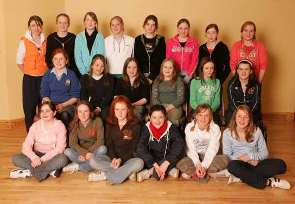 Castlebar Pantomime Sindbad 2006 - One of the under 16 yrs Junior Chorus groups.  Photo: Michael Donnelly.