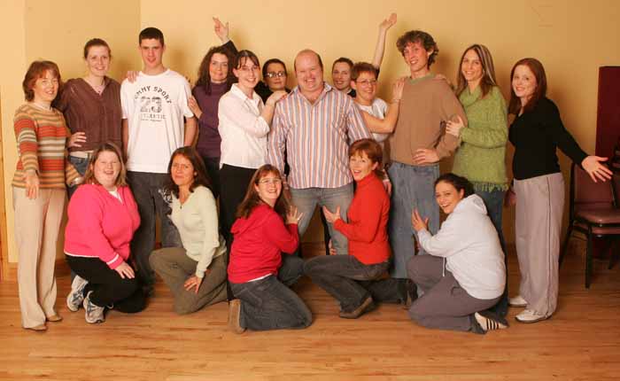 Castlebar Pantomime Sindbad 2006 - The dancers of the Senior Chorus.  Photo: Michael Donnelly.