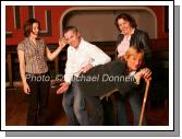 Castlebar Panto 2007, Walter Donohue as Dame Roxie Rumple gets the better of Mary Lally as Granny Grabbit with Catherine Walsh & Antoinette Starken. Photo:  Michael Donnelly