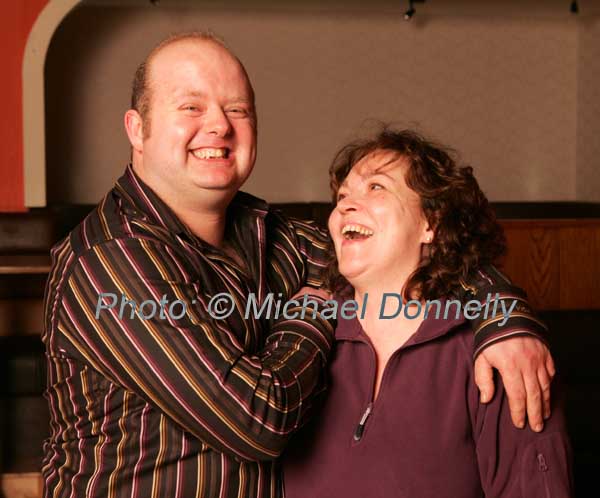 Panto Partnership - Sharon Lavelle Director & Jason Guthrie Choreographer of Castlebar Pantomimes 2007 production of Little Red Riding Hood. Panto Partnership - Sharon Lavelle Director & Jason Guthrie Choreographer of Castlebar Pantomimes 2007 production of Little Red Riding Hood. Photo:  Michael Donnelly

